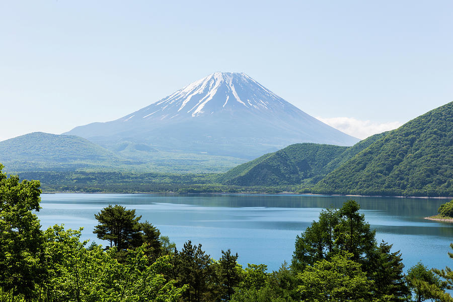 Mount Fuji And Motosuko, Yamanashi Photograph by Ultra.f