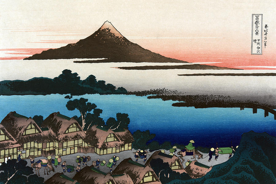 Mount Fuji, Dawn At Isawa, Kai Photograph by Science Source