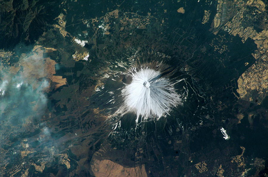 Mount Fuji Photograph by Nasa/science Photo Library - Pixels