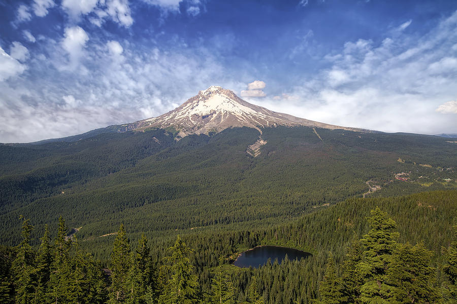 Mount Hood and Mirror Lake Photograph by Jit Lim - Fine Art America