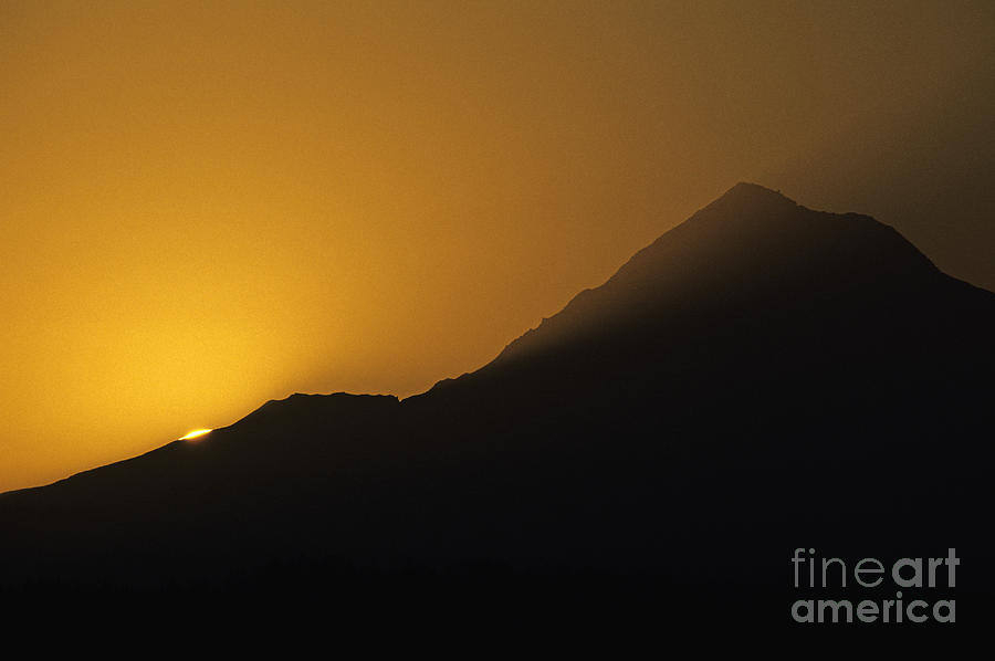 Nature Photograph - Mount Hood sunrise by Jim Corwin