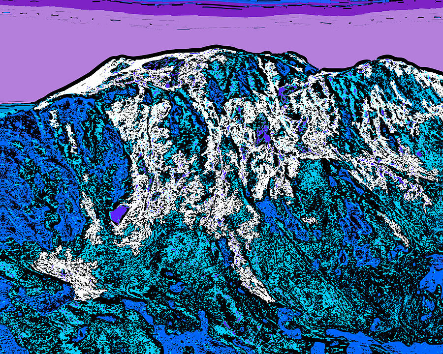 Mount Massive - Colorado Digital Art