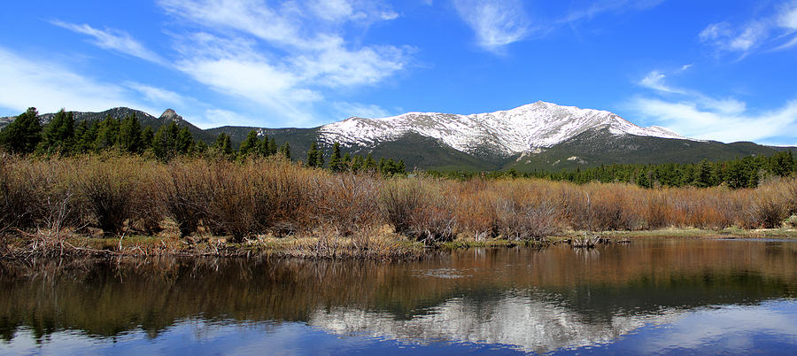 Mount Meeker - Panorama Photograph by Shane Bechler