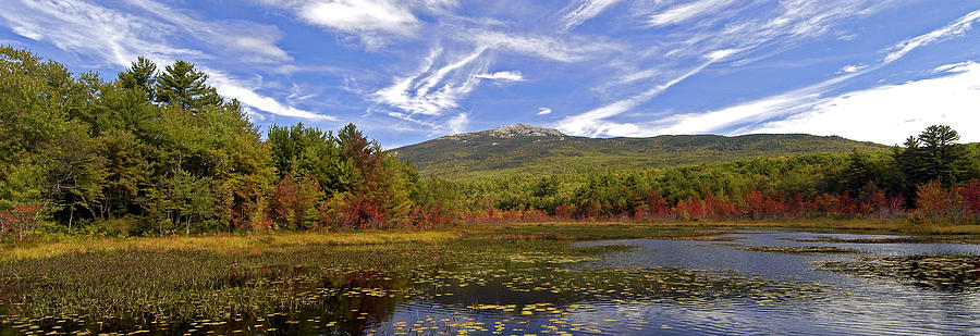 Mount Monadnock from Perkins Pond Photograph by Gordon Ripley