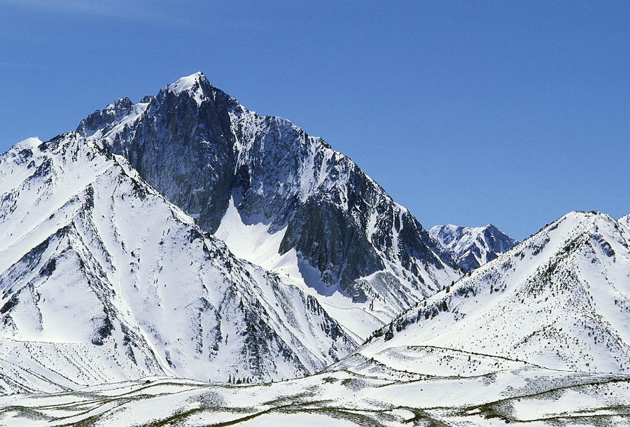Winter Photograph - Mount Morrison by Greg Vaughn
