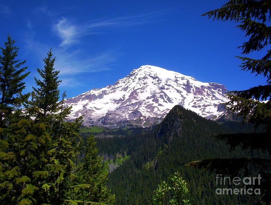 Mount Rainier -1 Photograph by Scott Cameron