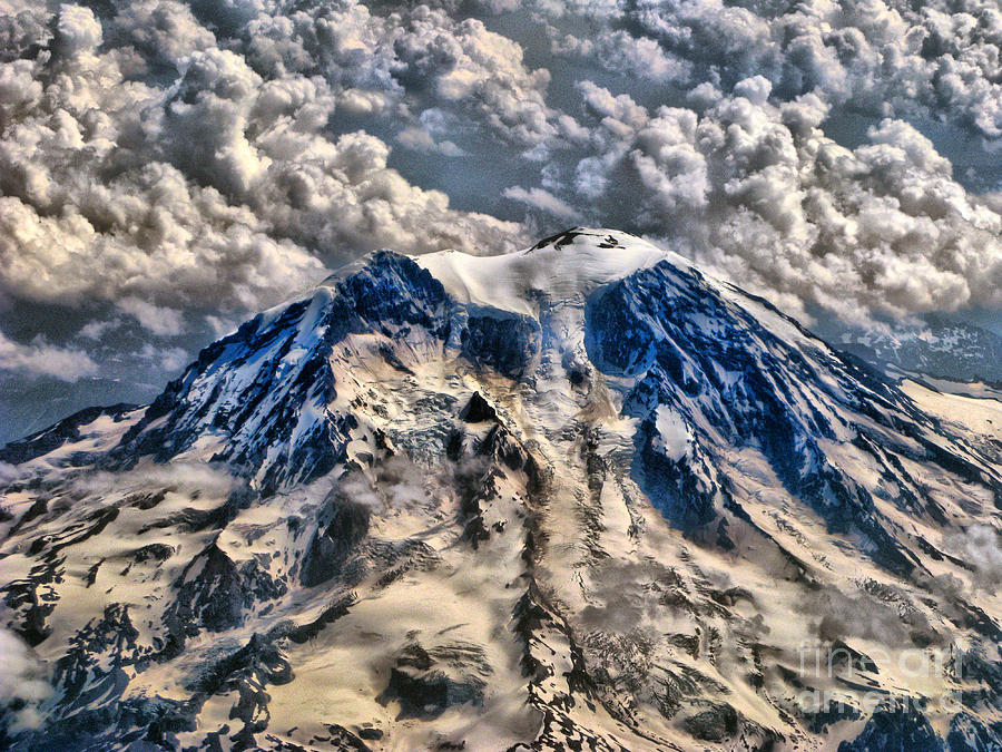 Mount Rainier Painting - Mount Rainier by Barbara Ford