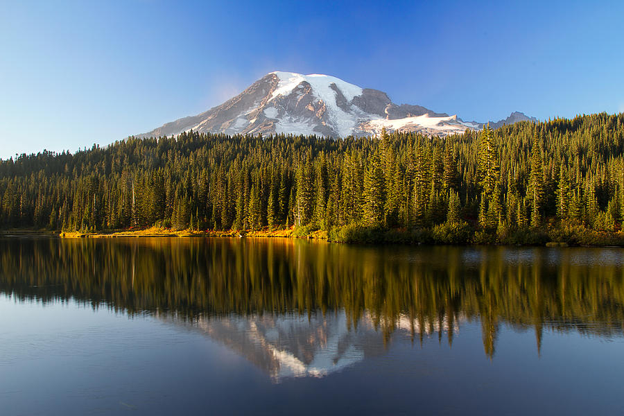 Mount Rainier Photograph by Mark K. Daly