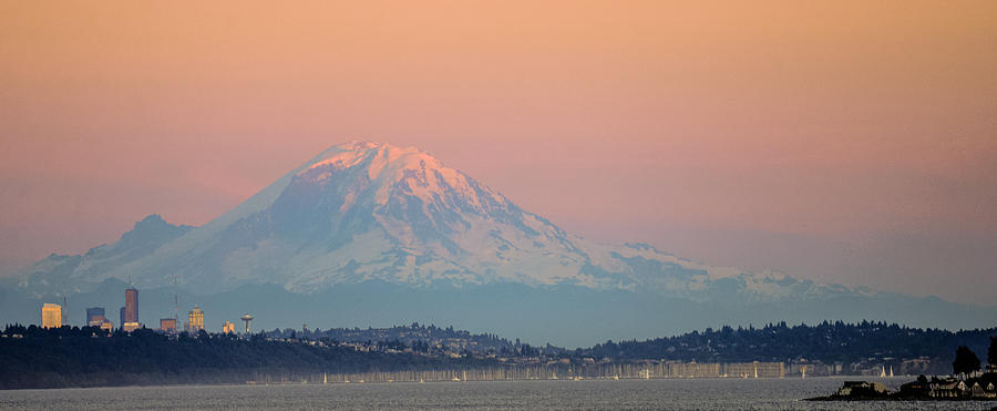 Mount Rainier Sunset I I I Photograph by Ronda Broatch