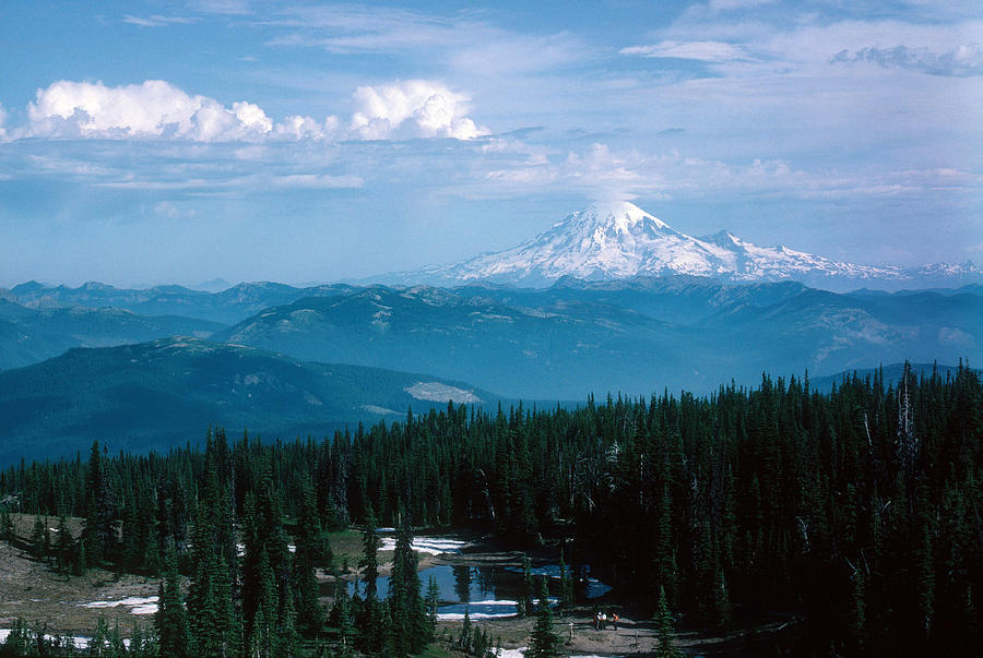 Mount Rainier, Washington State Photograph by David Weintraub