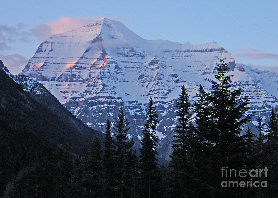 Mount Robson at Sundown - Canada Photograph by Phil Banks