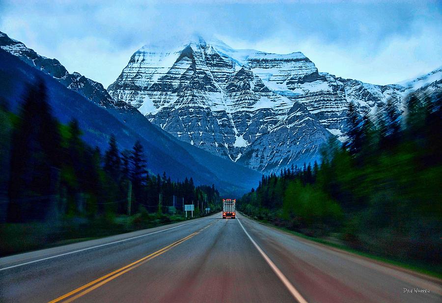 Mount Robson Straight Ahead Photograph by Dyle   Warren