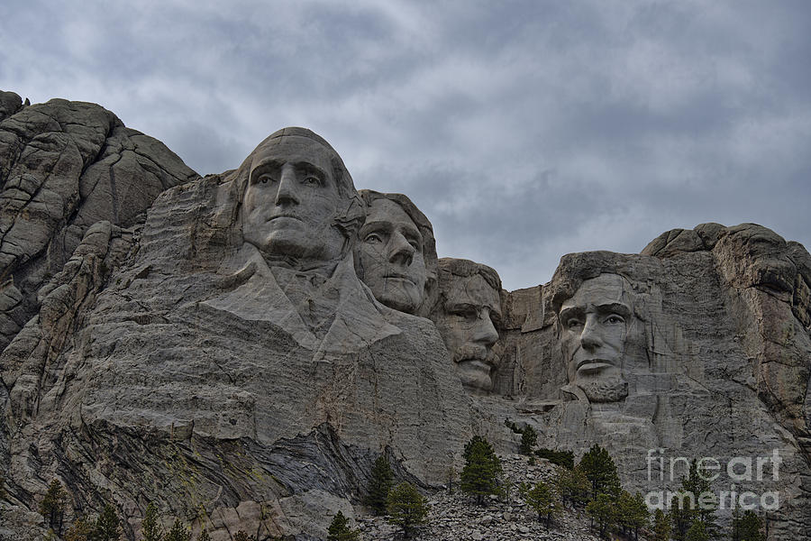 Mount Rushmore Photograph by David Arment