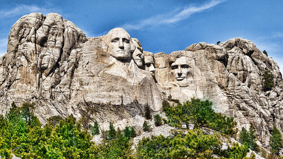 Mount Rushmore Photograph by Don Durfee