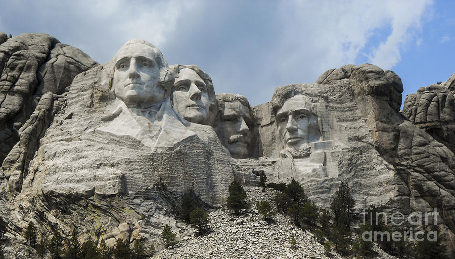 Mount Rushmore Photograph by Elizabeth M
