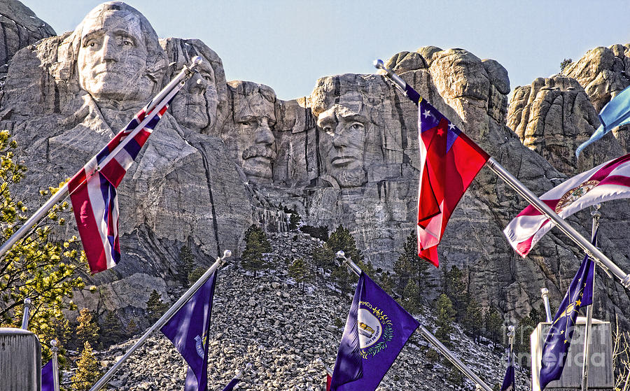 Mount Rushmore Photograph by Jason Abando