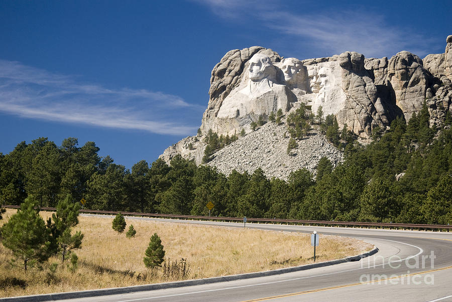 Mount Rushmore Photograph by John Greco