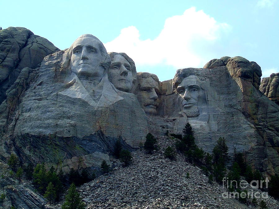 Mount Rushmore National Memorial Is A Strong Foundation Photograph