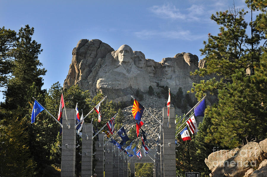 Mount Rushmore Photograph by Nava Thompson