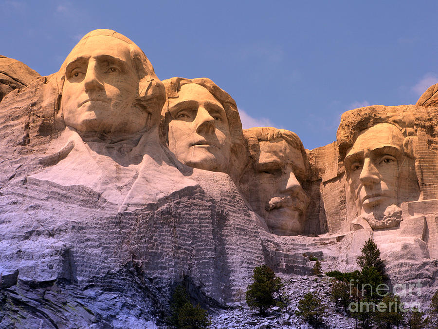 Mount Rushmore Photograph by Olivier Le Queinec