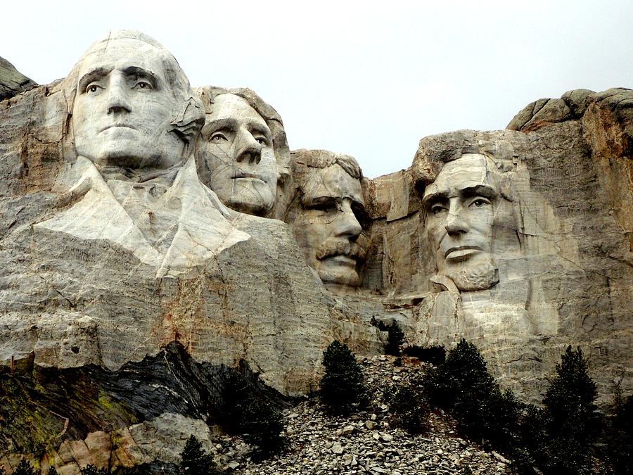 Mount Rushmore Presidents Photograph by Clarice Lakota