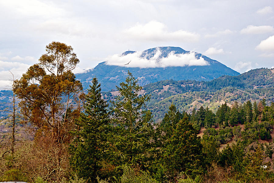 Mount Saint Helena-Highest Point in Napa Valley ,California Photograph by Ruth Hager