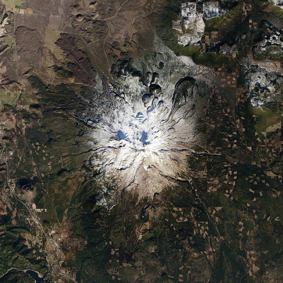 Mount Shasta Photograph by Nasa