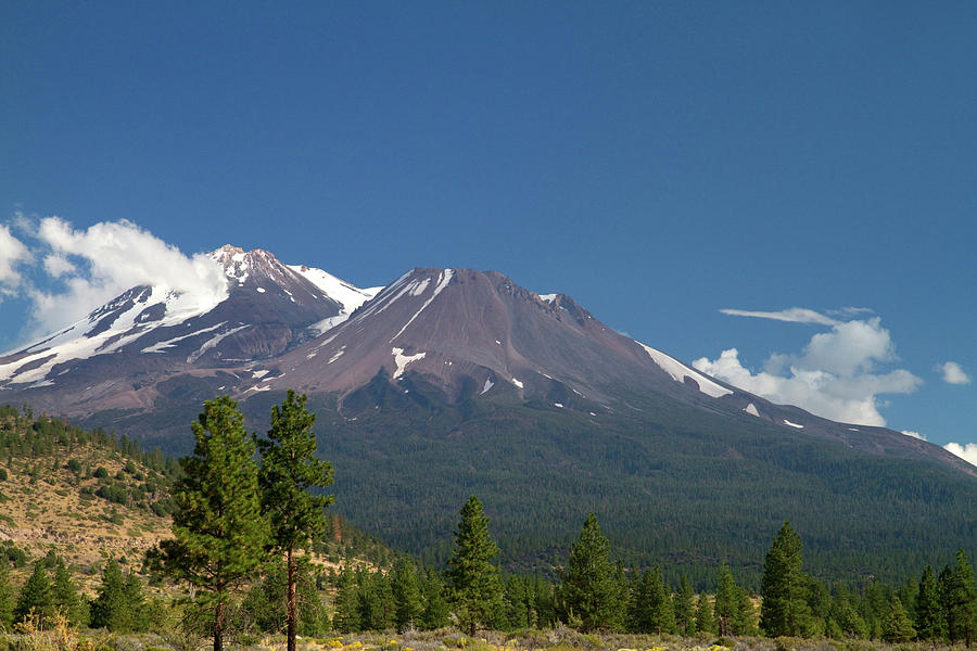 Mount Shasta North Facing Side Located Photograph by David R. Frazier ...