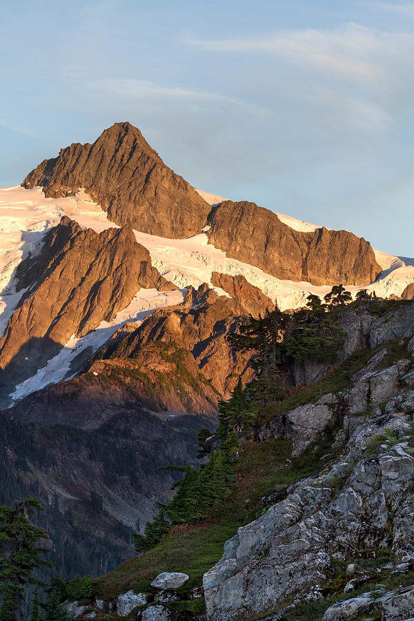 Mount Shuksan at Artist Point Photograph by Michael Russell