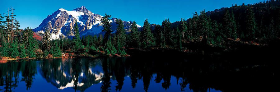 North Cascades National Park Photograph - Mount Shuksan North Cascades National by Panoramic Images