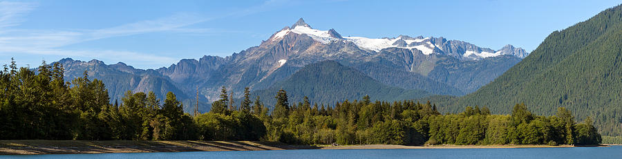 Mount Shuksan Panorama Photograph by Michael Russell