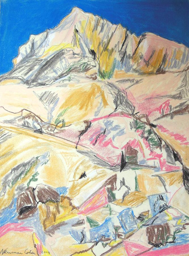 Mount Sinai Drawing by Esther Newman-Cohen