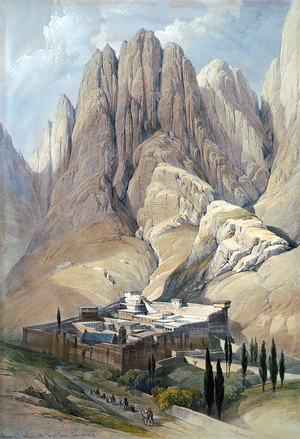 Mount Sinai Monastery Painting by Granger