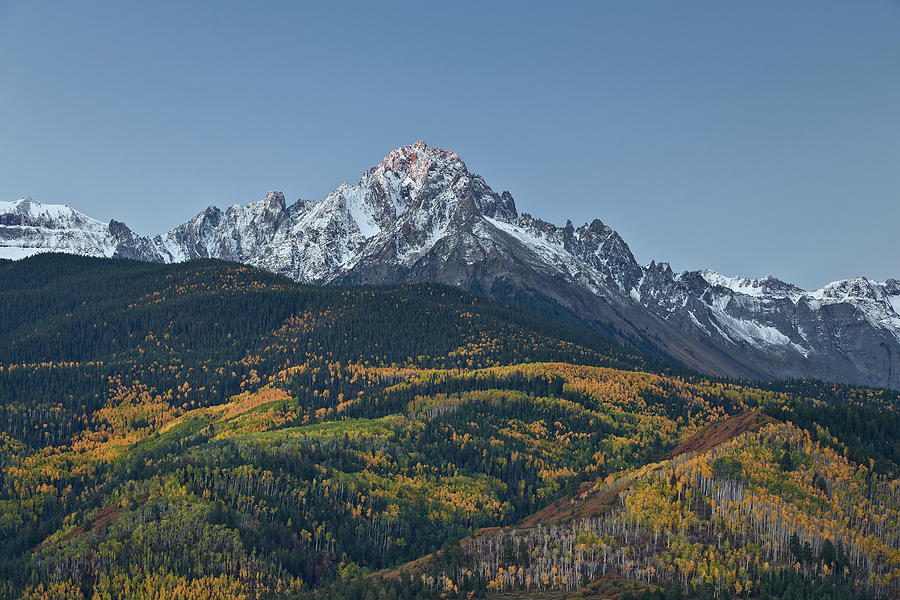 Mount Sneffels At First Light With A Photograph by James Hager ...