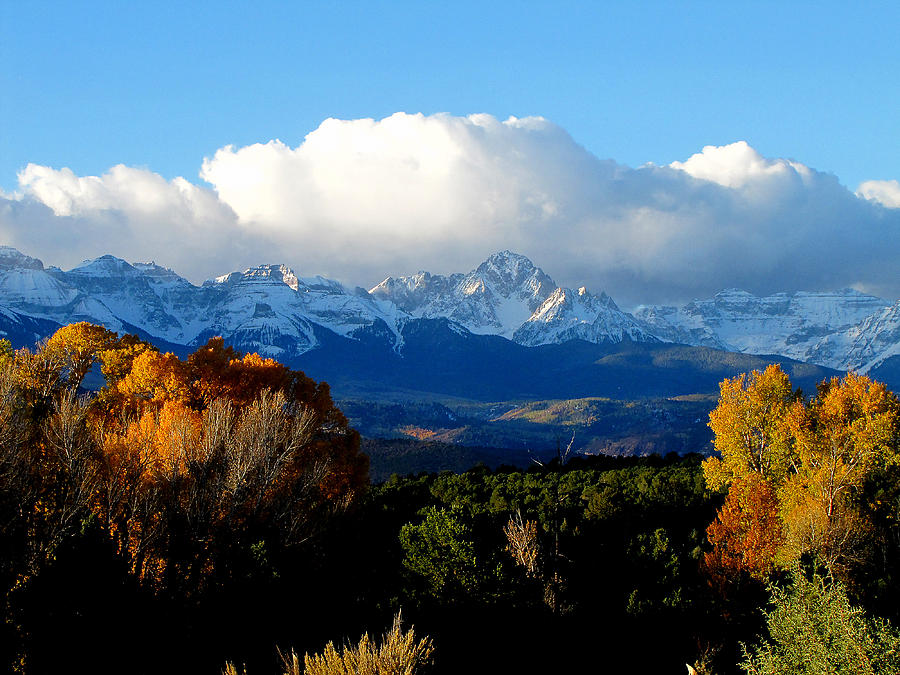 Mount Sneffels Colorado Photograph by Carol Milisen