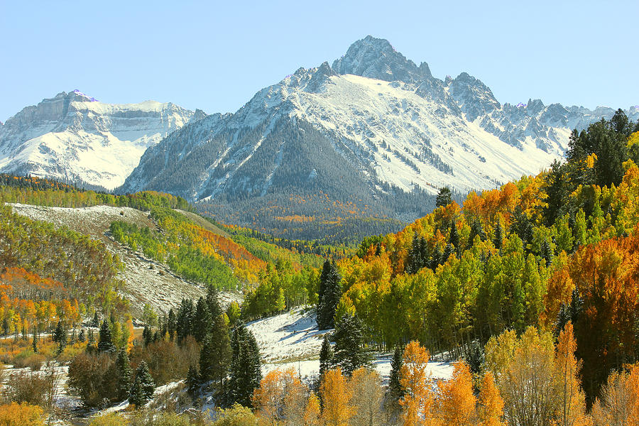 Mount Sneffels In Ridgway Colorado Photograph By Brett Pfister