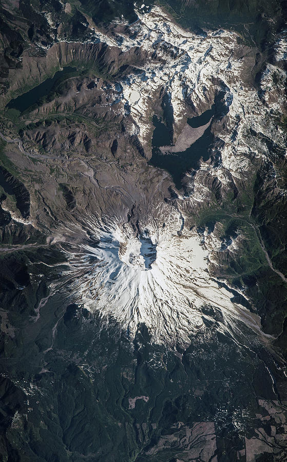 Mount St Helens Photograph by Nasa/science Photo Library