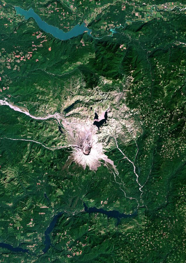 Mount St Helens Volcano Photograph by Science Photo Library Mount St Helens Volcano Photograph by Science Photo Library