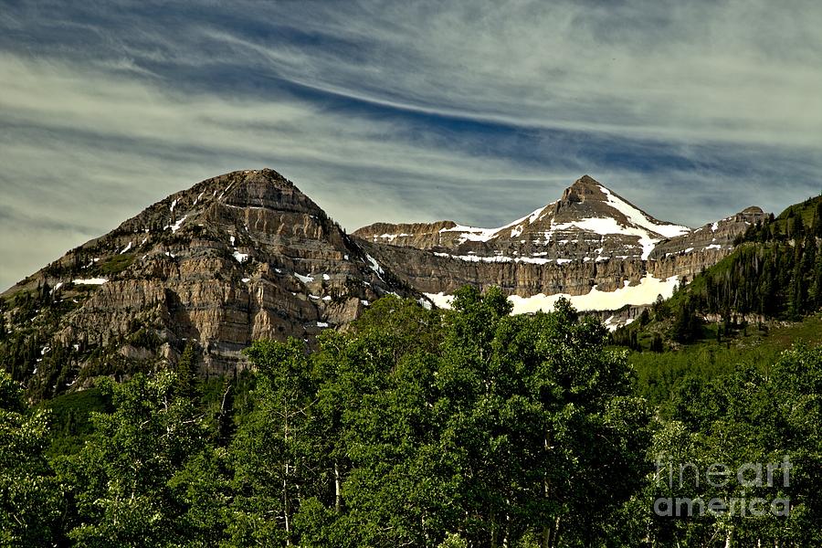 Mount Timpanogos Photograph by Roxie Crouch