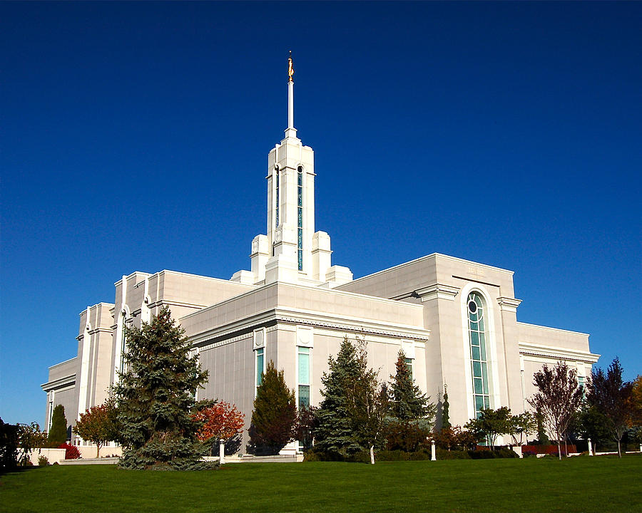 Mount Timpanogos Utah Temple Photograph by John Wunderli - Fine Art America