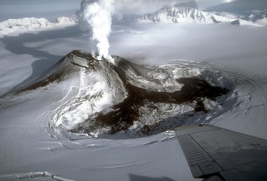 Mount Veniaminof Eruption, 1983-84 Photograph by Science Source