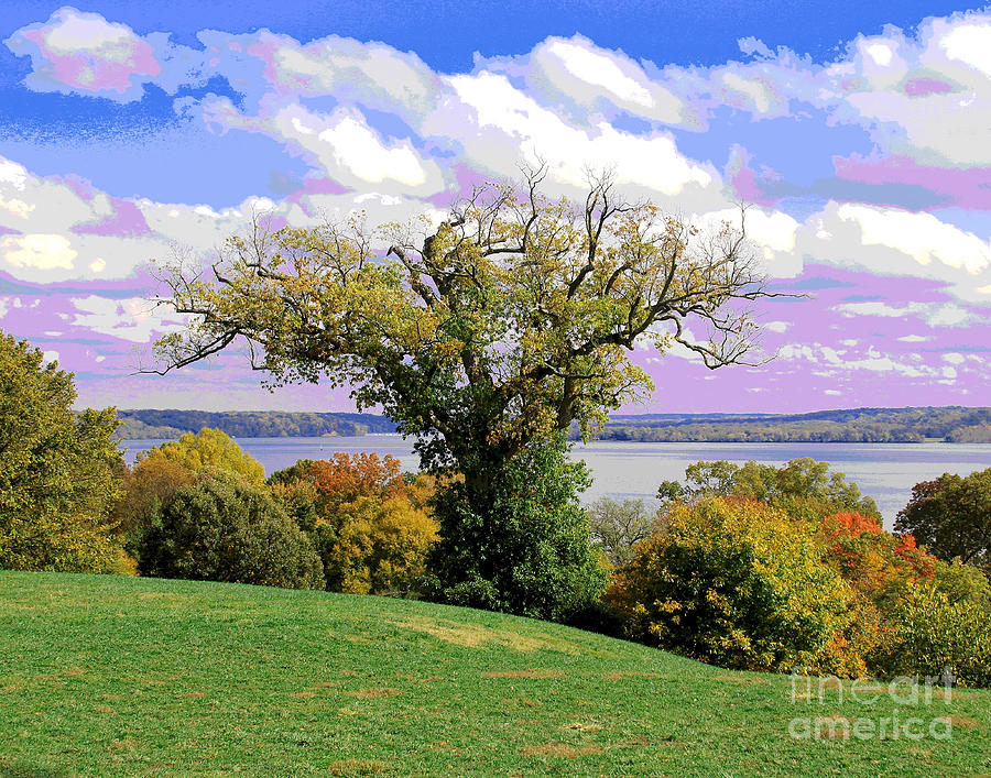 Mount Vernon Potomac View Photograph by Larry Oskin