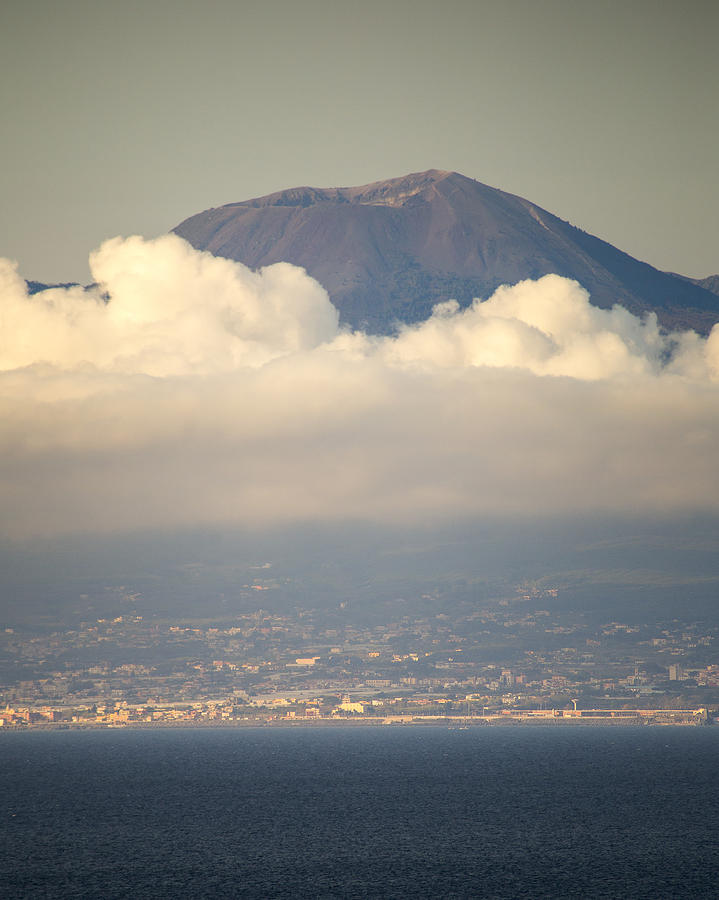 Mount Vesuvius, Gulf of Naples, Campania, Italy Photograph by Mattscutt