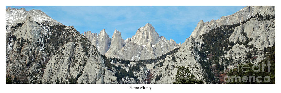 Yosemite National Park Photograph - Mount Whitney by Twenty Two North Photography
