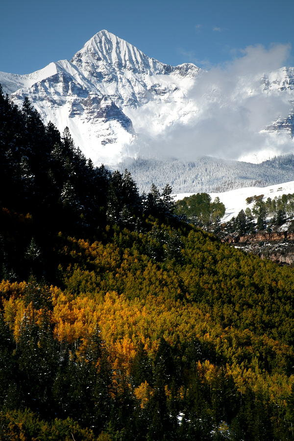 Mountain Photograph - Mount Wilson in autumn by Jetson Nguyen