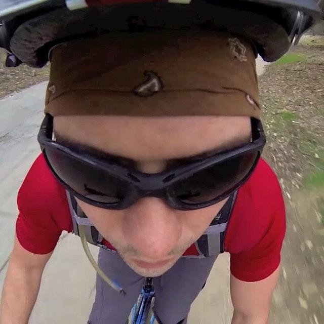 Gopro Photograph - Mountain Bike Pov At Griffith Park From by Joshua Johnson
