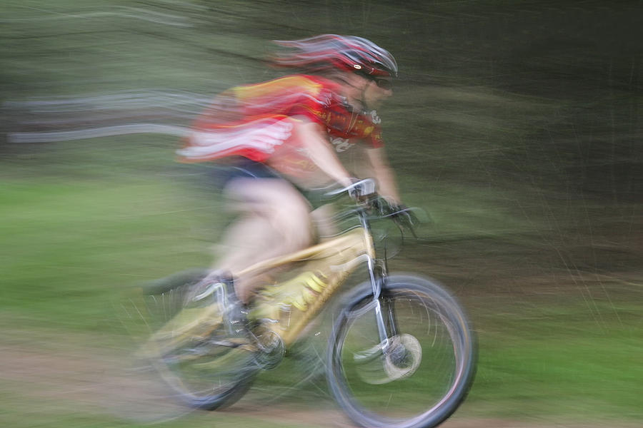 Mountain Bike Racer 2 Photograph by Gary Hall