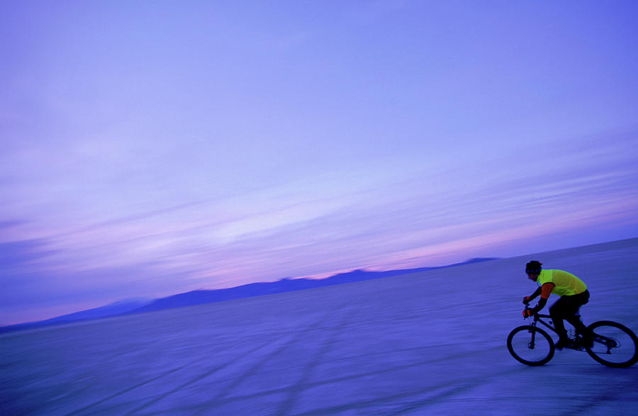 Sports Photograph - Mountain Biking by Ian Austin