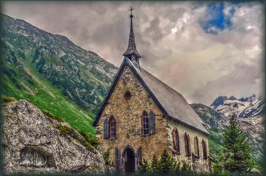 Mountain Chapel Photograph by Hanny Heim