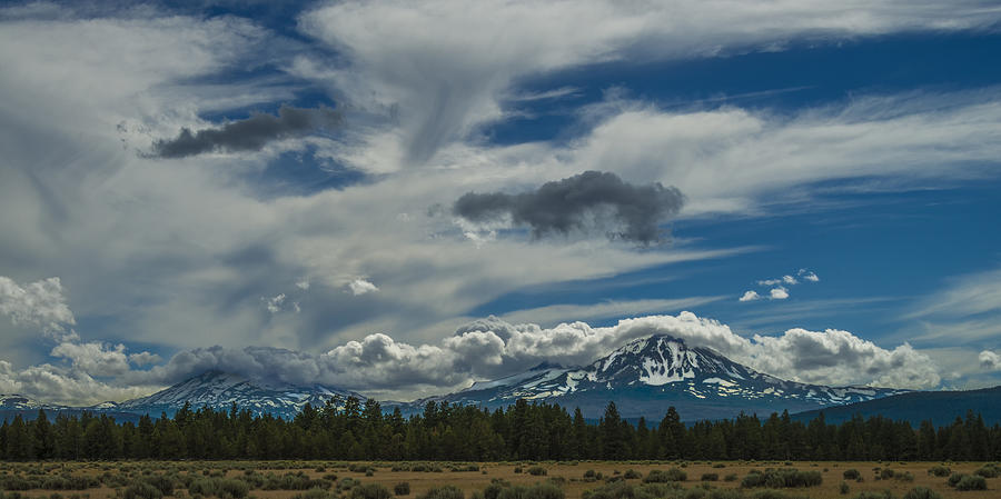 Mountain Photograph - Mountain Clouds by Russ Burch